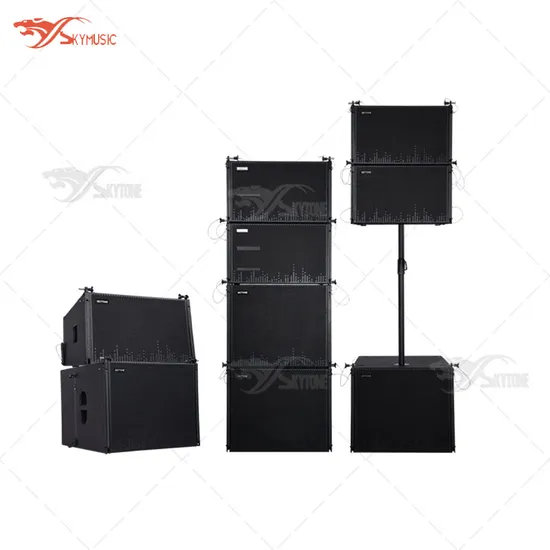 Высококачественная сценическая аудиосистема с пассивным/активным профессиональным линейным массивом