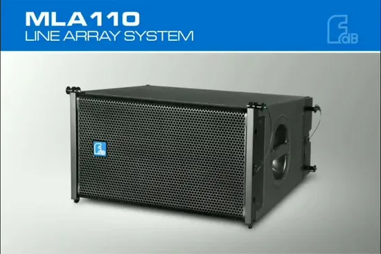 12-дюймовая пассивная аудиосистема с линейным массивом